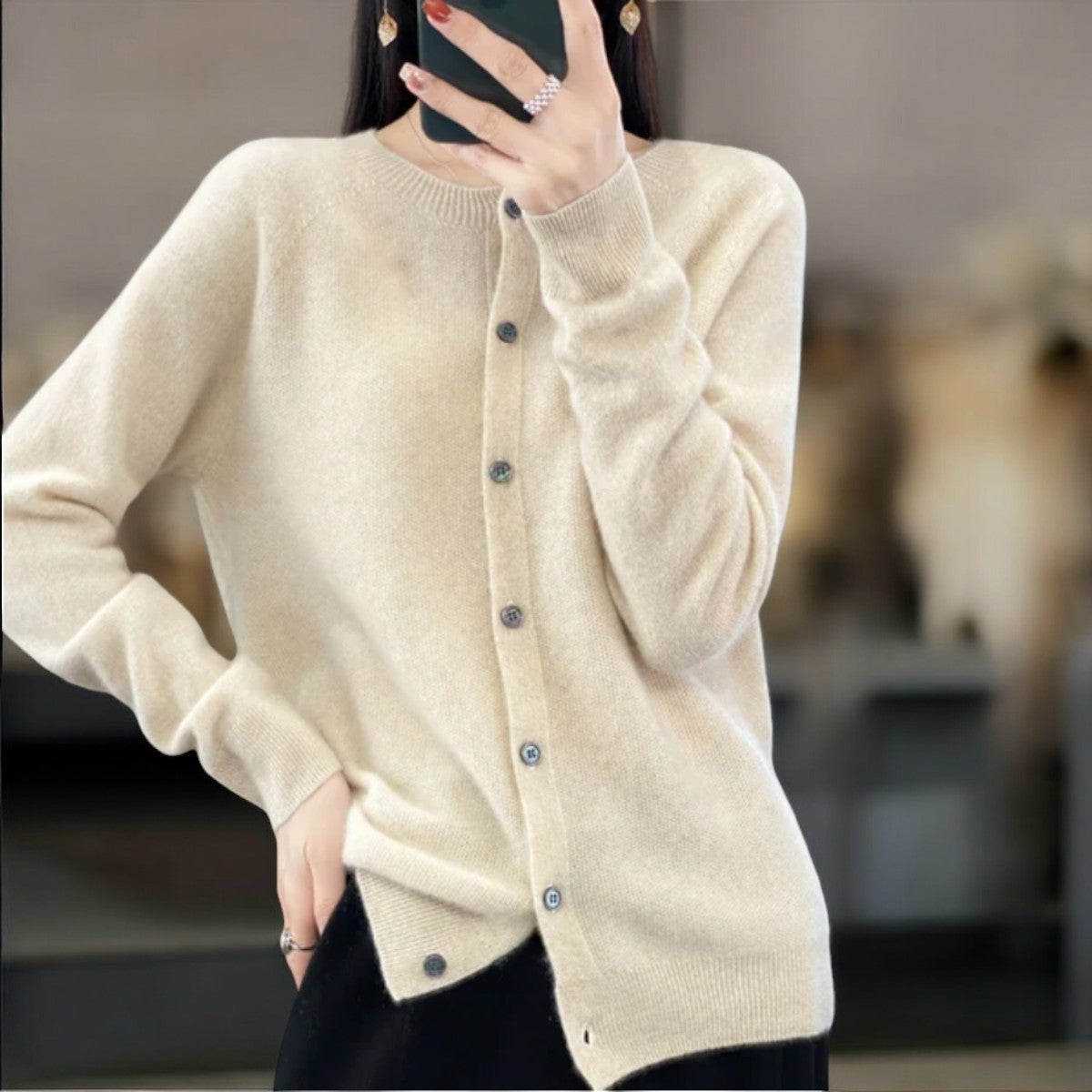 Vivienne | Cardigan caldo e accogliente — 9