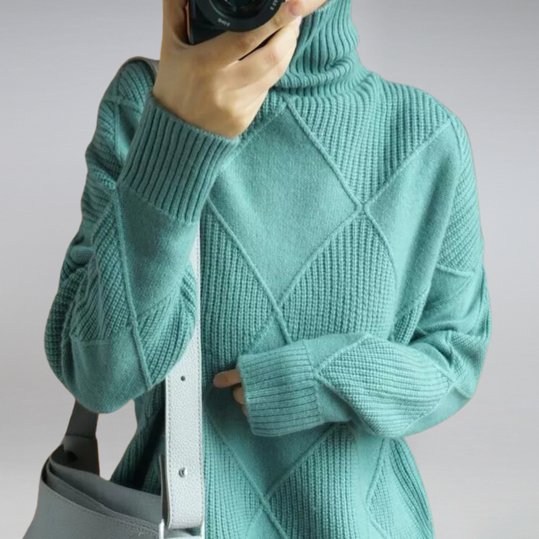 Adelle | Comodo maglione a collo alto — 6