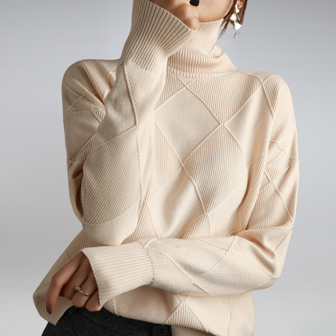 Adelle | Comodo maglione a collo alto — 8