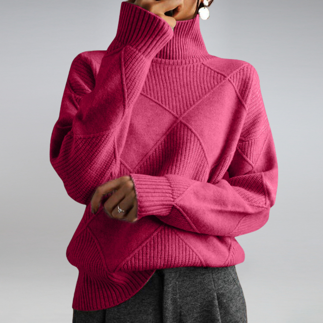 Adelle | Comodo maglione a collo alto — 9