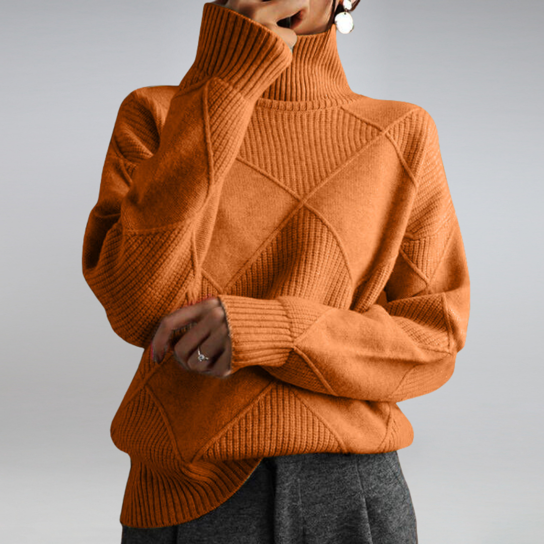 Adelle | Comodo maglione a collo alto — 10