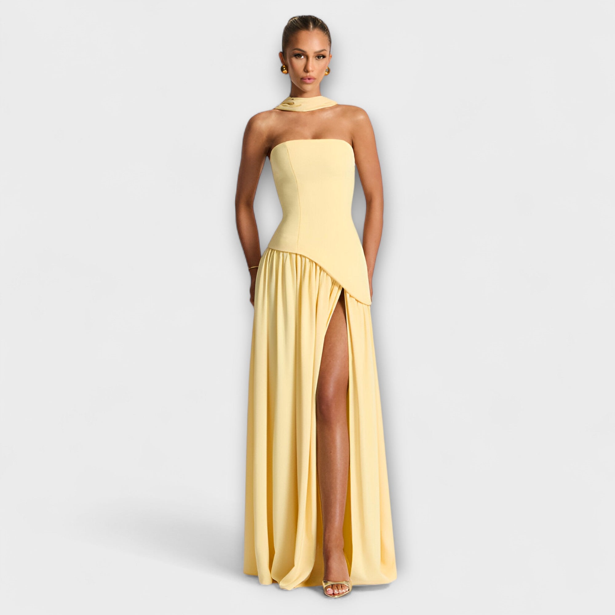 Martha | Abito maxi elegante — 1
