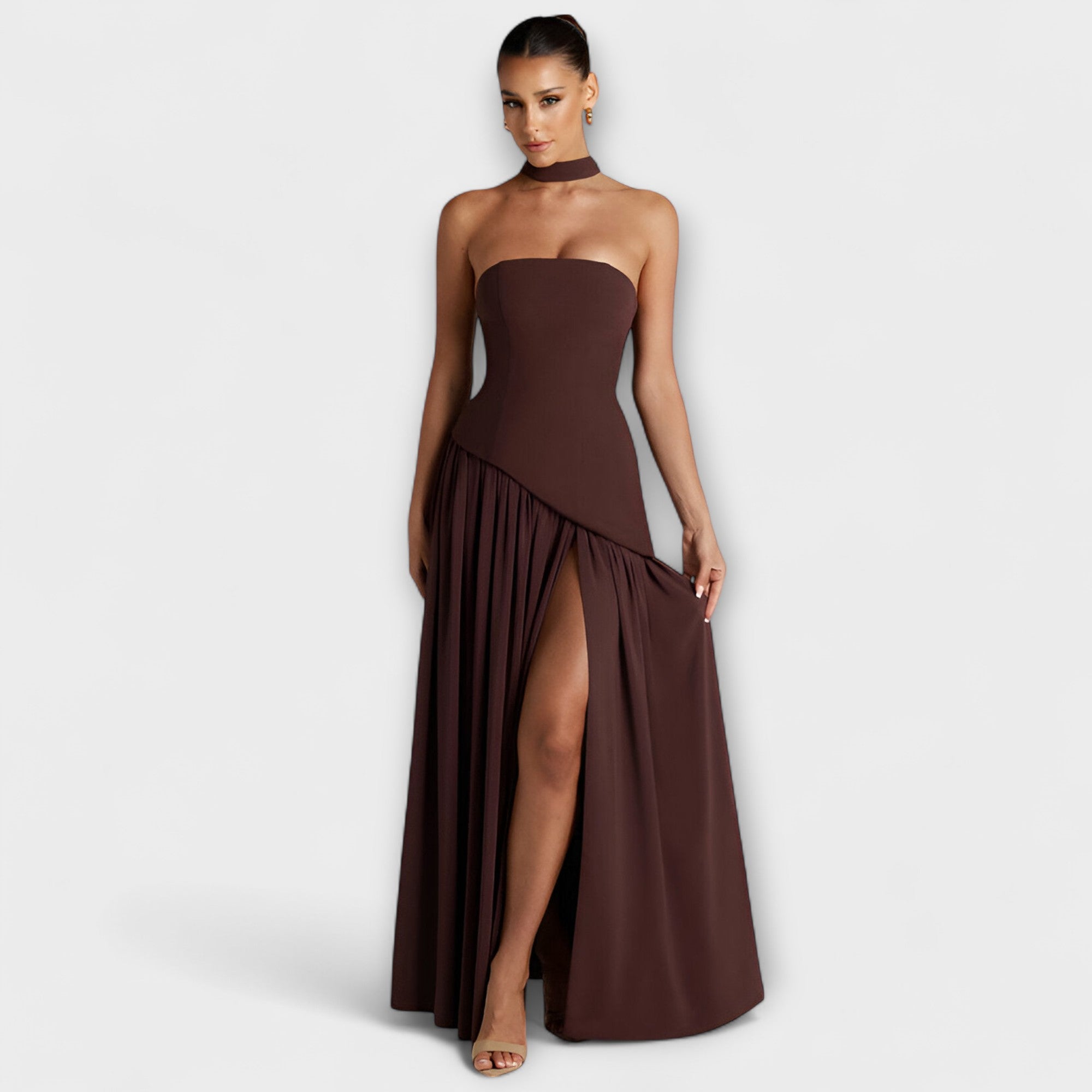 Martha | Abito maxi elegante — 5