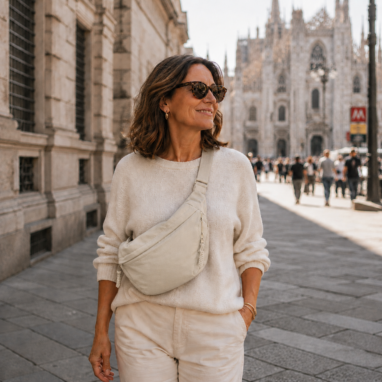 Elena | Borsa a Spalla Beige — immagine 4