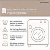 Handgemachte Strandtasche | Meereslebewesen